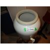 Stoneware water jug on stand - 36" tall