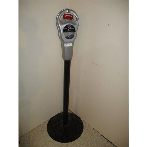 Parking meter (single) on stand - 51" tall