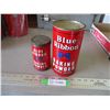 Image 1 : (2) Blue Ribbon baking powder tins