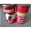 Image 2 : (2) Baking powder tins, red + white, calumet