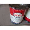Image 2 : 2X THE BID PRICE - 1LB grease tins Esso