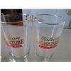 Image 3 : (4) Molson Glasses