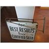 Image 6 : Certified seed sign - heavy metal (with bracket)