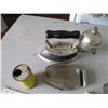 Image 2 : Coleman related items - Iron, Measuring Can, Funnel, etc