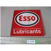 Image 1 : Esso Lubricants tin sign - 11.5 x 11.5