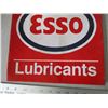 Image 3 : Esso Lubricants tin sign - 11.5 x 11.5