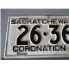 Image 2 : 1937 Saskatchewan License Plate