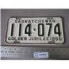 Image 1 : 1955 Saskatchewan License Plate
