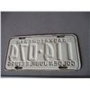 Image 4 : 1955 Saskatchewan License Plate