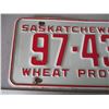 Image 2 : 1958 Saskatchewan License Plate