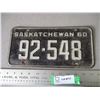 Image 1 : 1960 Saskatchewan License Plate