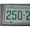 Image 2 : 1964 Saskatchewan License Plate