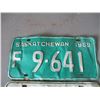 Image 2 : 1968 + 1969 Saskatchewan License Plate