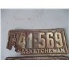 Image 2 : Pair of (1932?) license plates (rusty)