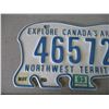 Image 2 : 1993 NWT polar bear license plate