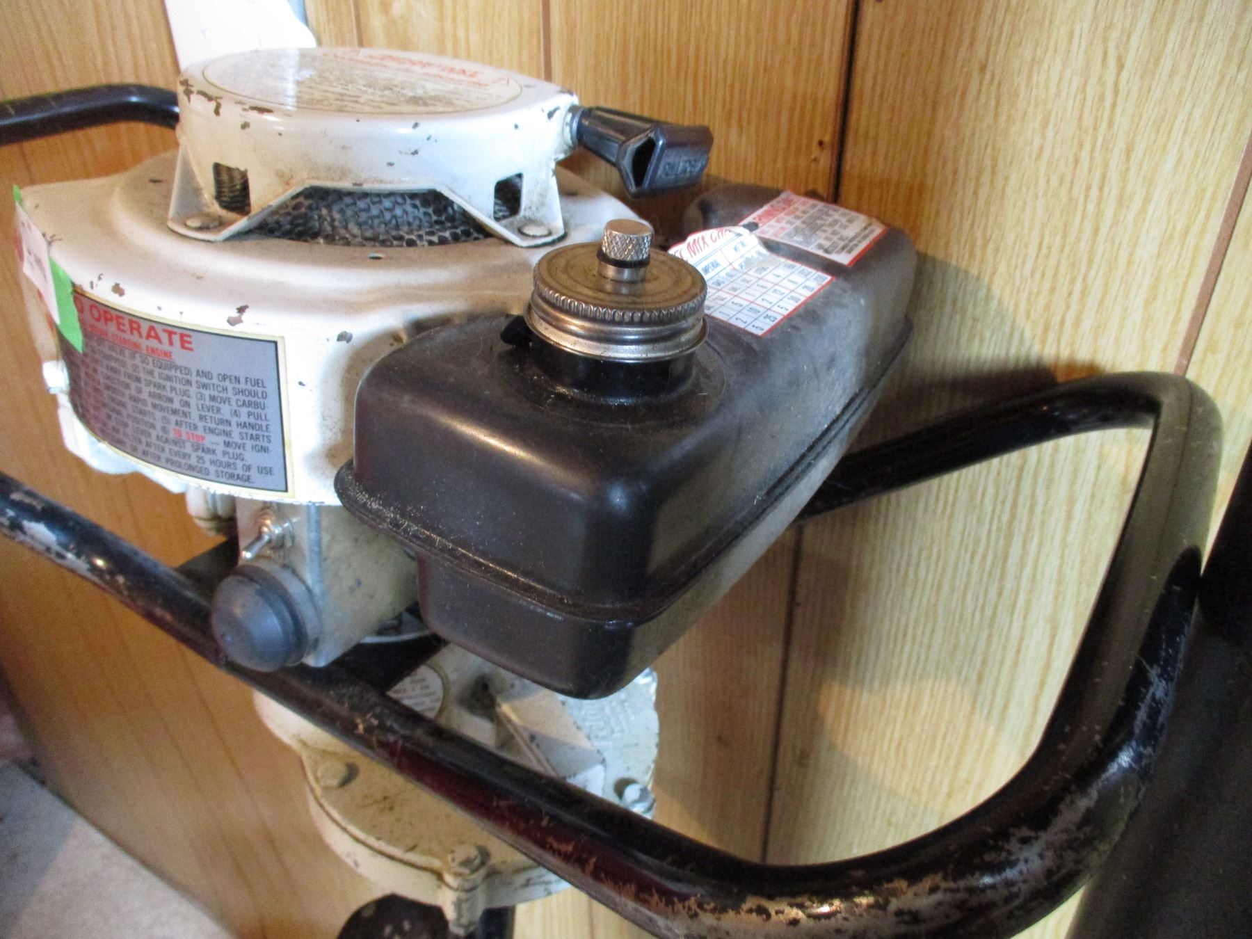 Auction Vintage Jiffy Model 30 Ice Auger Jiffy Model 30 Ice Drill