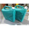 Image 3 : (2) 23L water containers