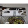 Image 3 : 2X THE BID PRICE - 12-pack Bungee cords
