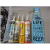 Image 2 : Silicon, cord, beer bottle opener sign