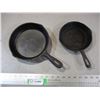 Image 1 : 2 cast iron frying pans