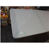 Image 3 : Small folding table - 47" long (23"tall extendable legs)