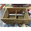 Image 2 : Pepsi-cola wooden crate with misc