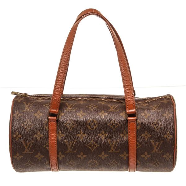 Louis Vuitton Brown Monogram Canvas Vintage Papillon Shoulder Bag