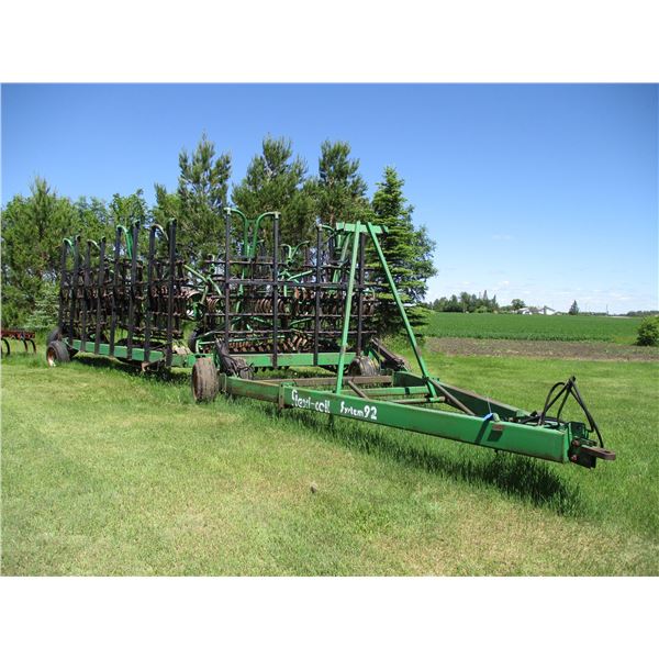 Flexicoil System 92 Harrow Packer (50 ft) Heavy Duty - May '82 Model S92 (SN 0724-9.2)