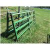 Image 1 : 4X THE BID - 8ft metal gates