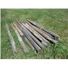 Image 3 : 25X THE BID - Fence poles 3"-4" diameter - 6ft long