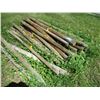 Image 3 : 25X THE BID - Fence poles 2"-3" diameter - 6ft long