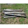 Image 1 : 25X THE BID - Fence poles 3" diameter - 6ft long