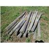 Image 3 : 25X THE BID - Fence poles 3" diameter - 6ft long