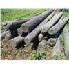 Image 4 : 25X THE BID - Fence poles 3" diameter - 6ft long