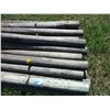 Image 2 : 25X THE BID - Fence poles 4" diameter - 7ft long