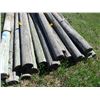 Image 4 : 25X THE BID - Fence poles 4" diameter - 7ft long