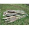 Image 1 : 25X THE BID - Fence poles various diameter - 8ft long