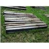 Image 1 : 25X THE BID - Fence poles various diameter - 8ft long