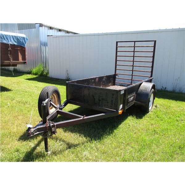 Flaman trailer 8ft x 4ft 2006 (platable?) Trailtech 3000lb - working lights (with ramp)