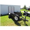 Image 2 : Flaman trailer 8ft x 4ft 2006 (platable?) Trailtech 3000lb - working lights (with ramp)