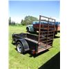 Image 8 : Flaman trailer 8ft x 4ft 2006 (platable?) Trailtech 3000lb - working lights (with ramp)