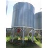 Image 1 : Univision hopper bottom grain bin 3HP 220V 3000-3250