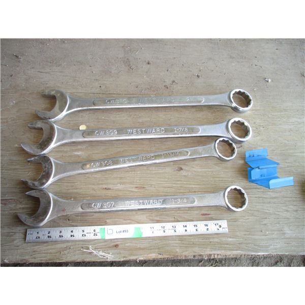 4X THE BID - Westward wrenches with holder