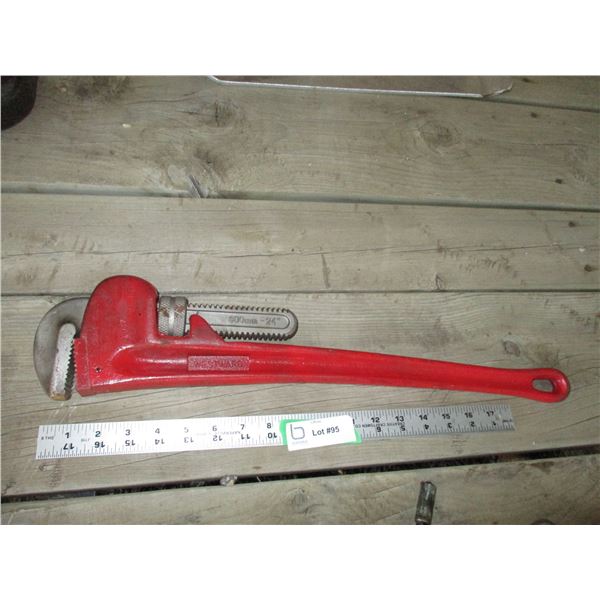 24" westward pipe wrench