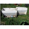Image 1 : 2X THE BID - pig feeders 36x12 (plastic)