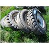 Image 1 : (4) tires + rims 7.5-16LT