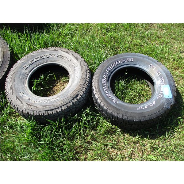 (2) Tires - 15"