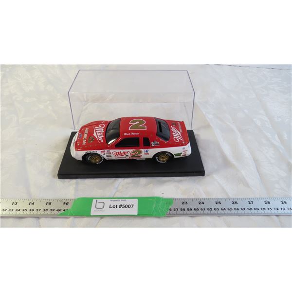 Ford Miller diecast in display case