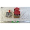 Image 1 : Floor covering adhesive and plastic syringes