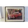 Image 2 : (2) Framed car photos